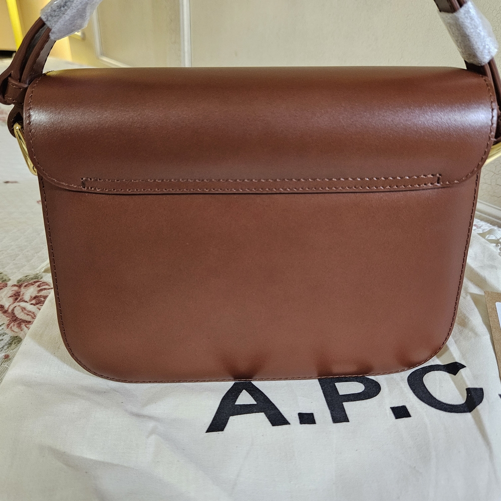 A.P.C Grace Small Bag_Hazelnut - APC - Picture 8 of 12